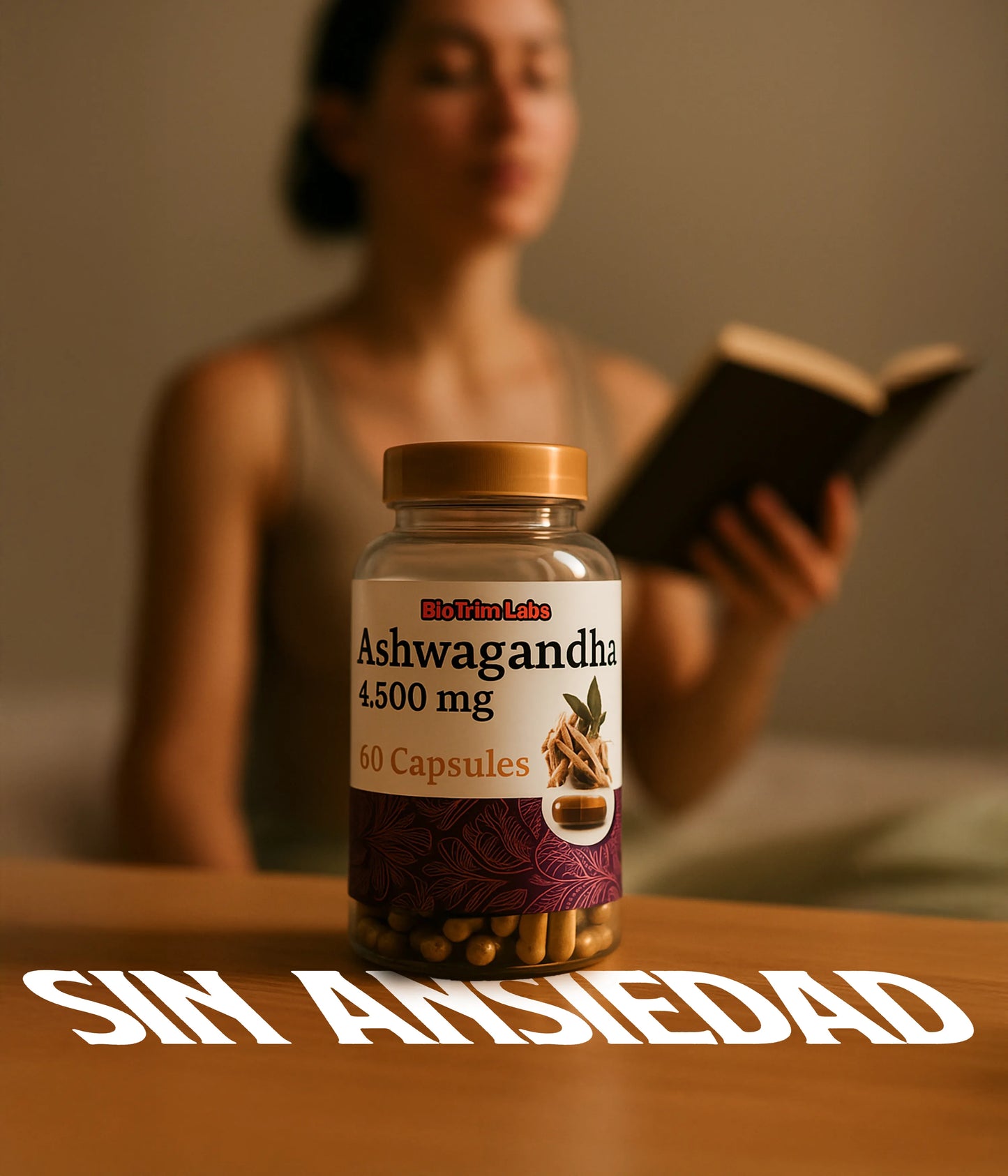 Ashwagandha✨ - Dile adiós al estrés, duerme mejor, rinde más y vive en calma.