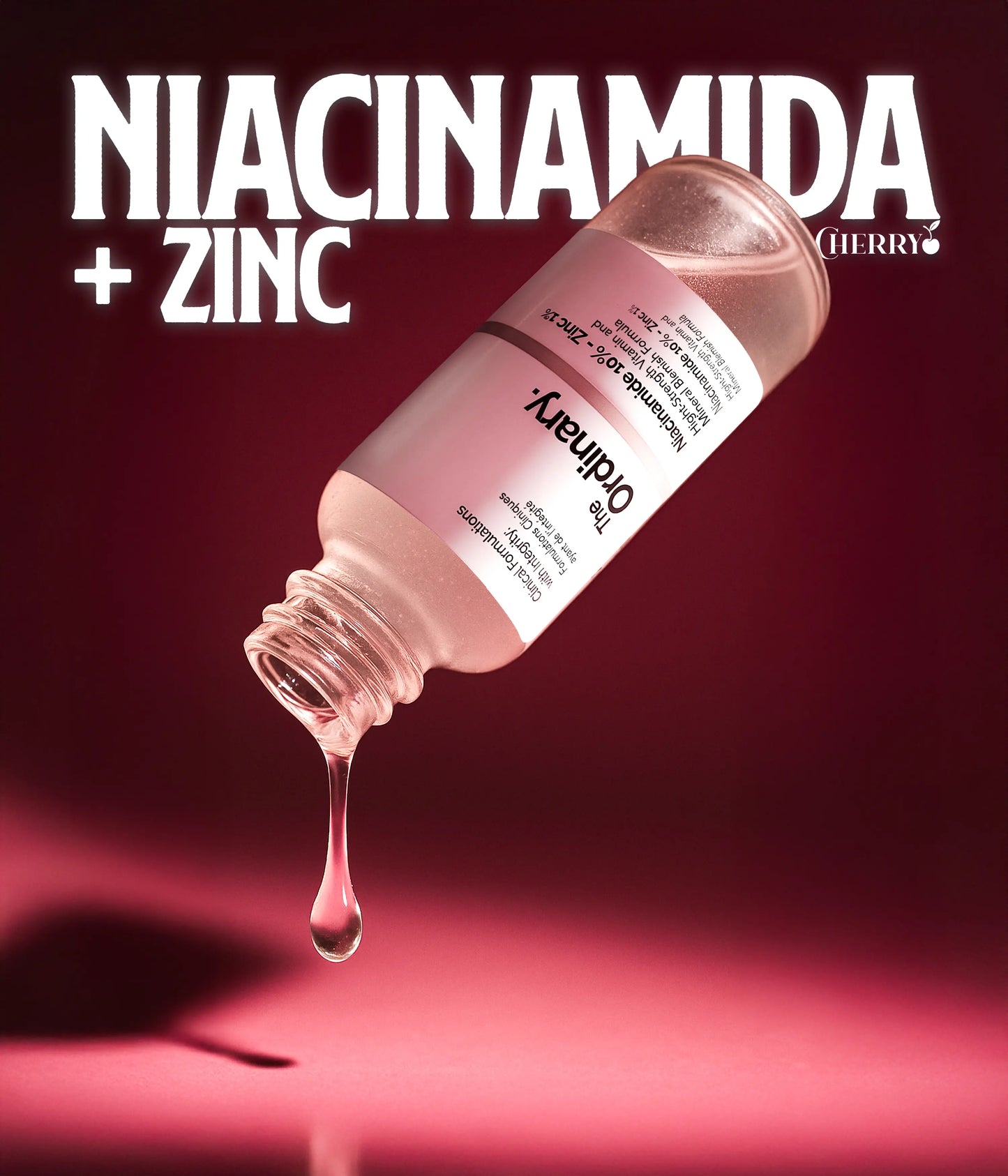 Serum de NIACINAMIDA 10% + ZINC "The Ordinary - El activo más usado en el mundo