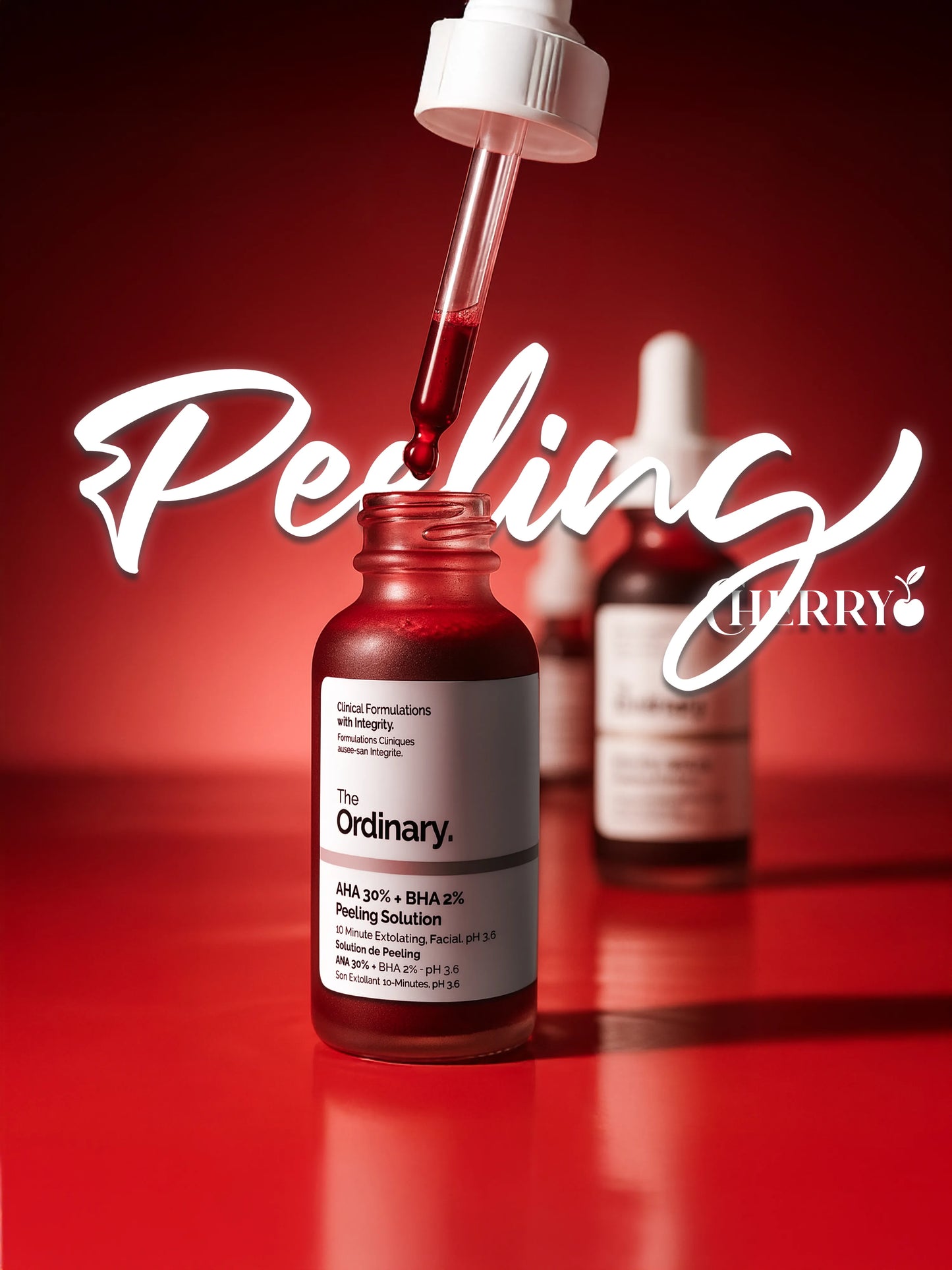 EL PEELING ROJO MÁS VIRAL de "The Ordinary" - Exfoliación profunda para una piel más suave y luminosa