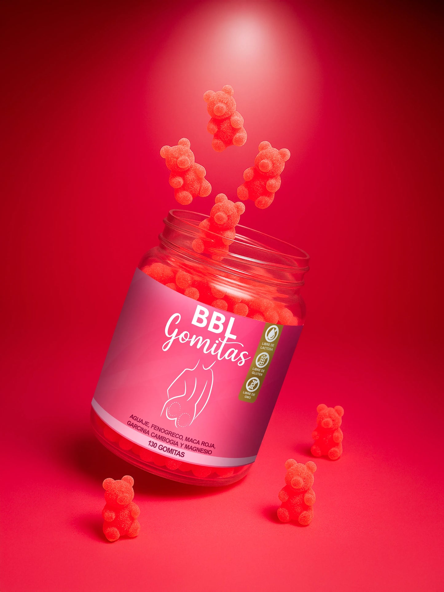 GOMITAS BLL 130 UNIDADES - Con 5 INGREDIENTE TOP para nuestro CUERPO