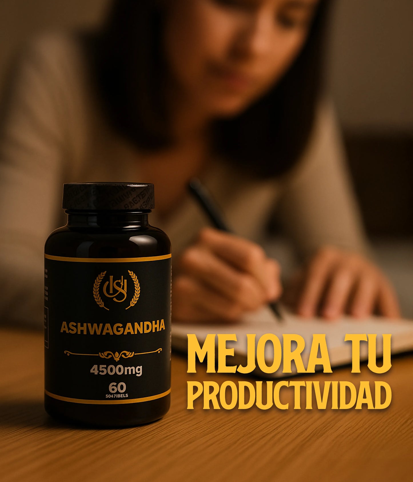 Ashwagandha✨ - Dile adiós al estrés, duerme mejor, rinde más y vive en calma.